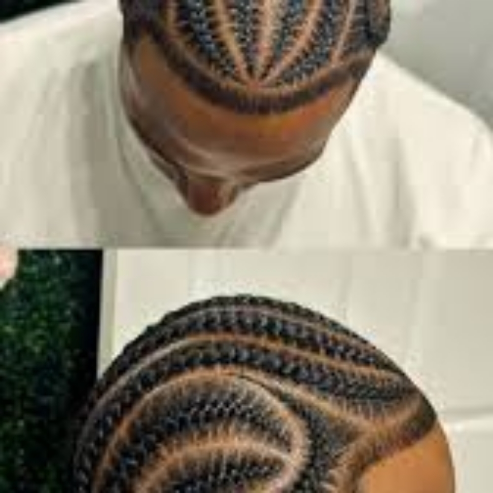 Men Cornrows at Fabluxe Hair, Weave & Wigs in Atlanta, GA