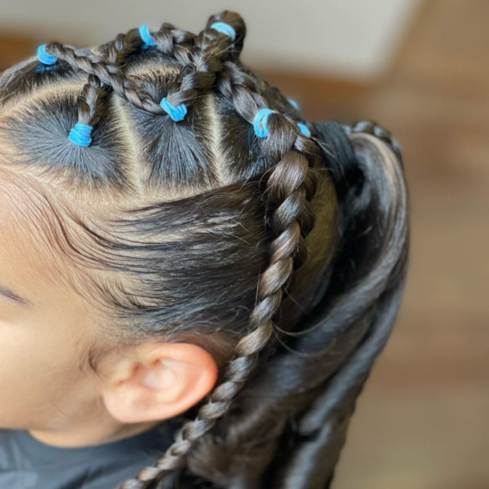 Lil Diva Natural Hairstyle at Nifty Nita in Newport News, VA