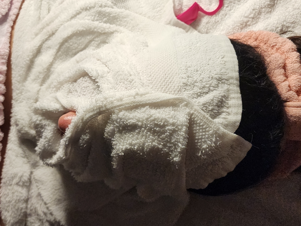 Scalp Massage With Hot Towel Treatment