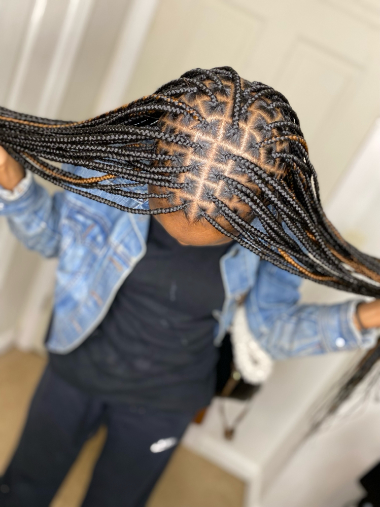 Adult/Teens Medium Knotless Braids at Braids By Bri in Nashville, TN