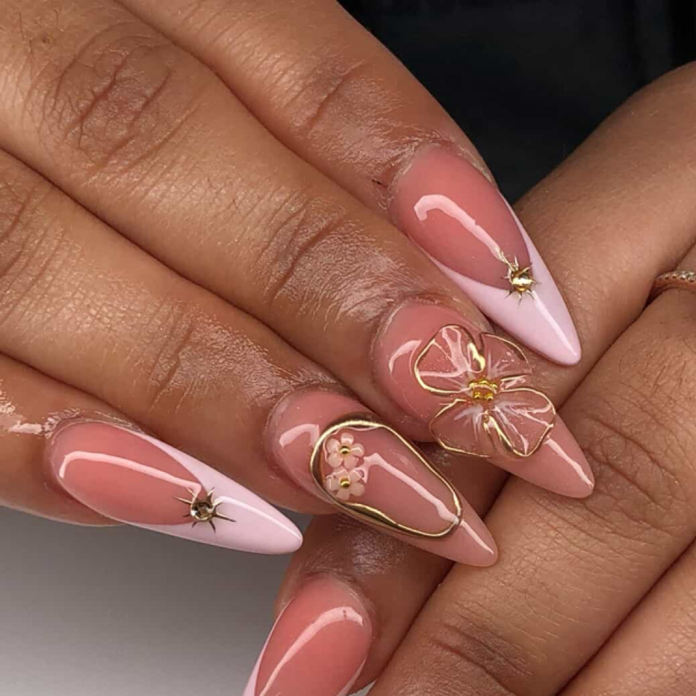 Extra Long Acrylic Fullset at Nails by Mayra in Lexington, KY