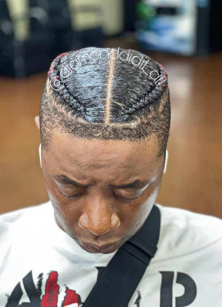 2-4 Sleek Braids