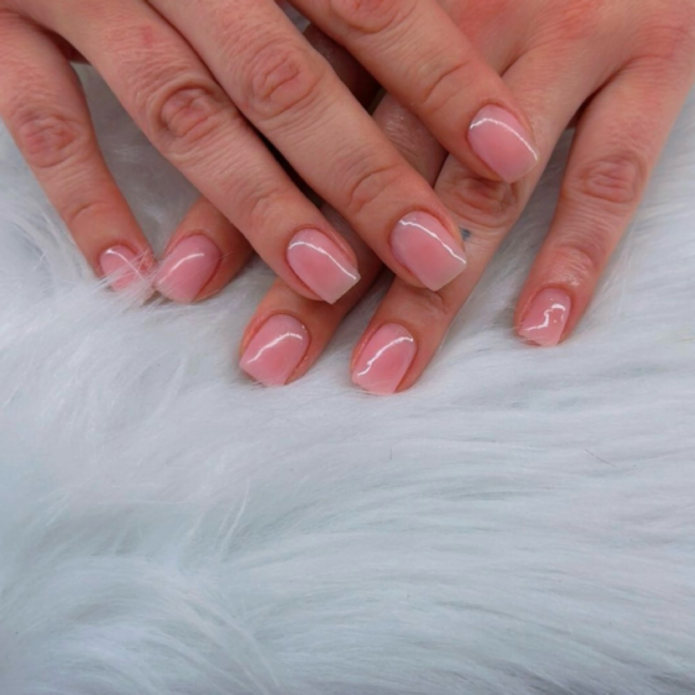 Builder Gel Overlay at Unique nails by tykiia in Shelby, NC