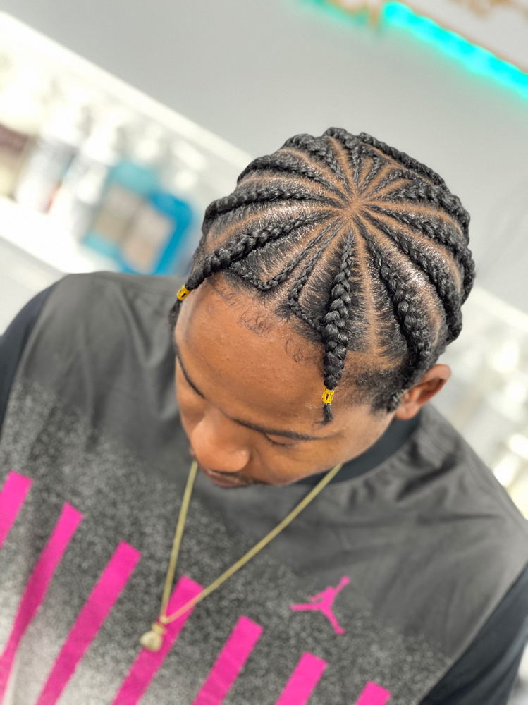 Mens Cornrows