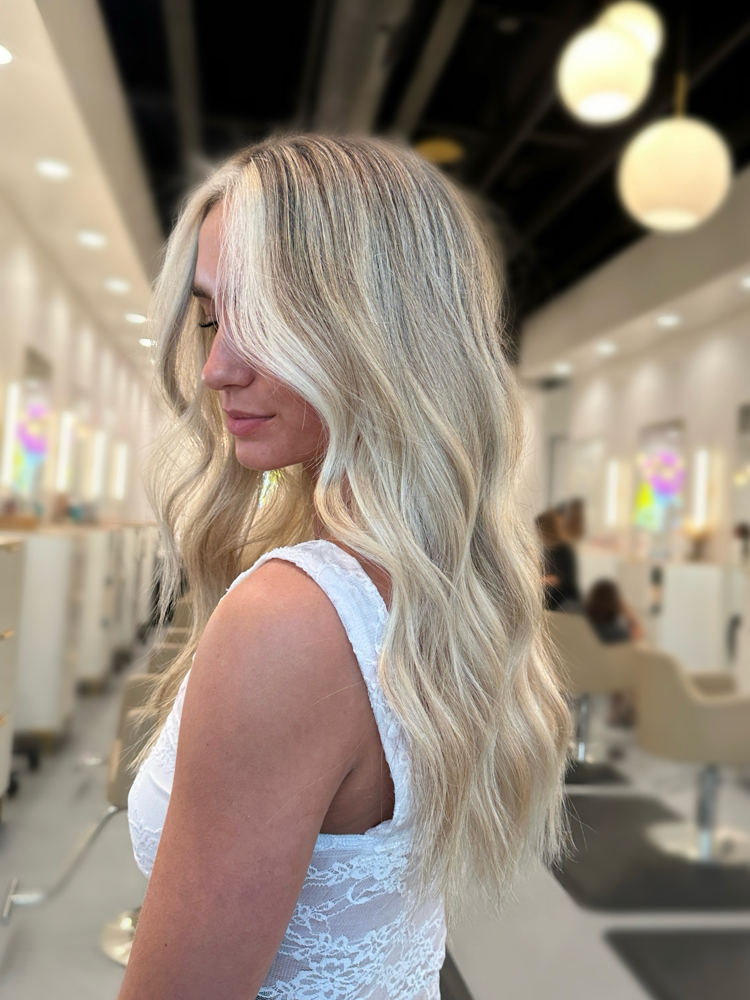 Delaney - Accent Foil + Haircut