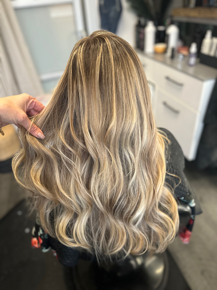 Full Balayage Retouch-No Cut