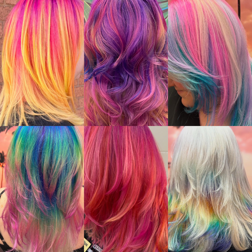MULTI VIVID Transformation at Hair Design By TIFFANY Rafalko in Clearwater, FL