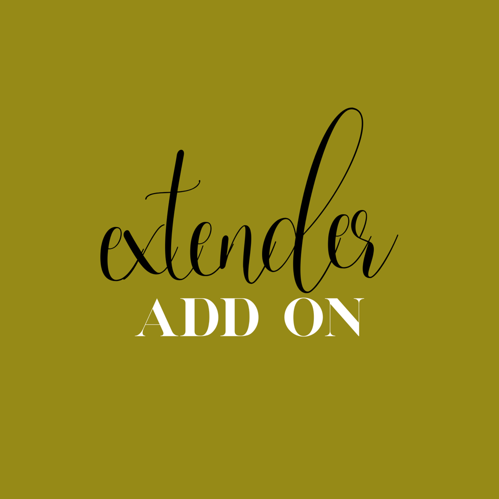 Tan Extender (Add On)