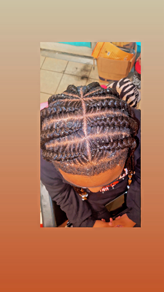 Blow Out Cut Straightbacks 2-8
