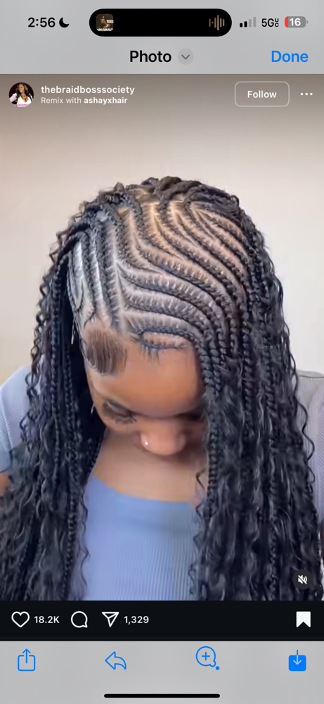 Fulani Twist Waist Length