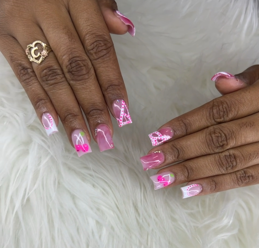 Nail Art -Full Set at Lisa’s Nail House in Tampa, FL