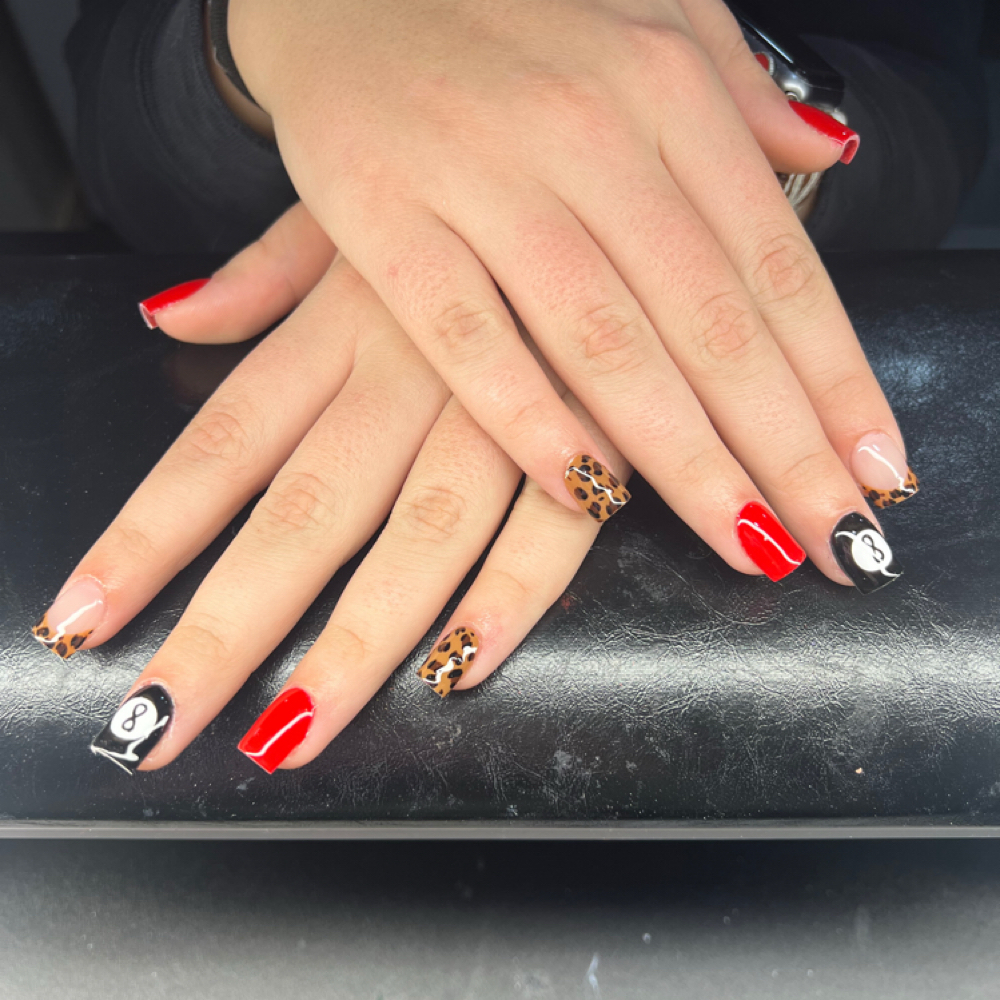 Hard Gel & Full Design (READ) at Brooklynn Garrison in My Orab, OH