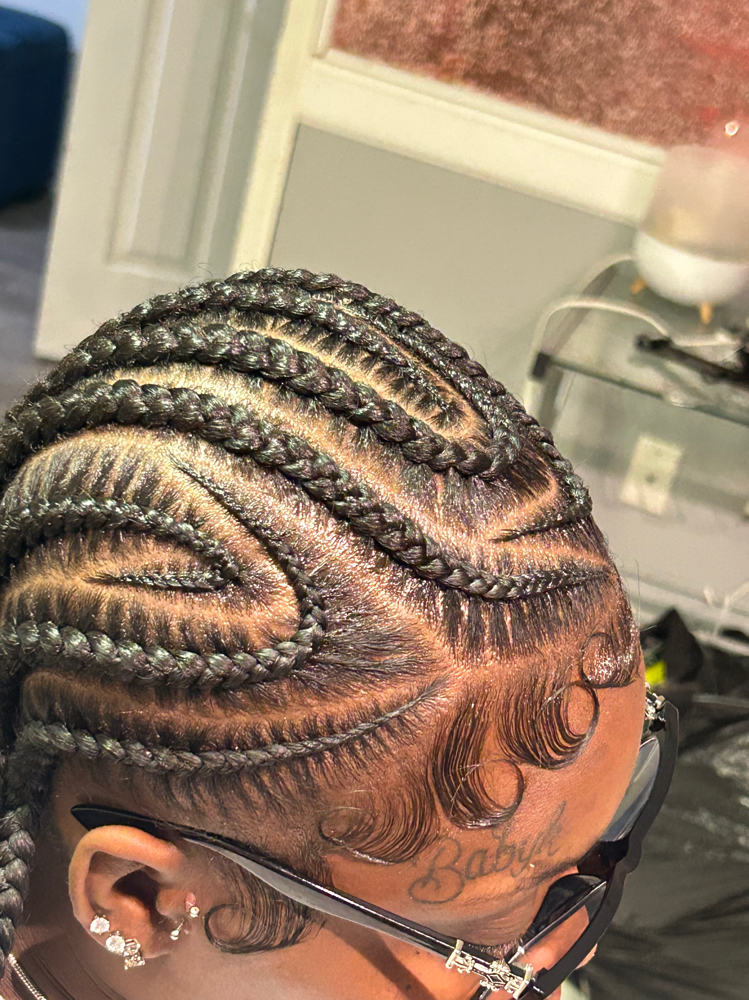 Alecia keys with boho added at The Hairapist Experience in Mount morris, MI