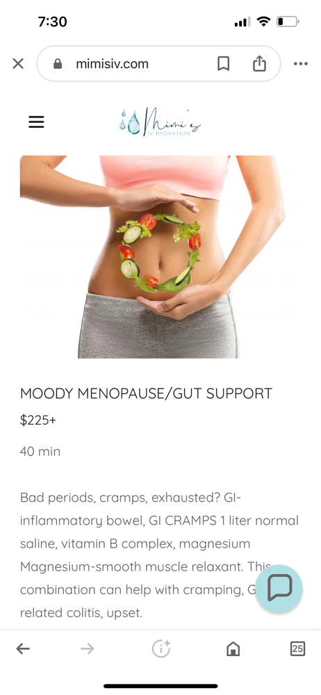 MOODY MENOPAUSE/GUT SUPPORT