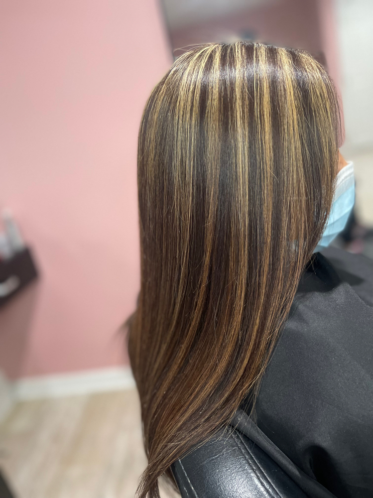 Highlights & Blow Dry