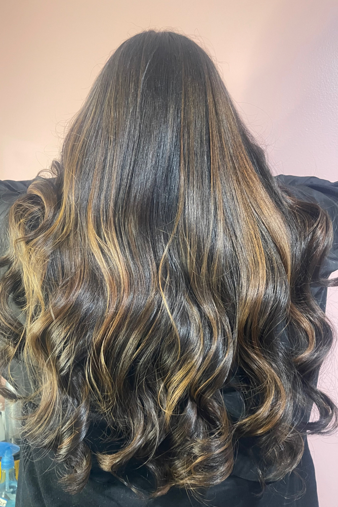 Highlights & Blow Dry at Wendy’s Beauty Bar in Burstonville, MD