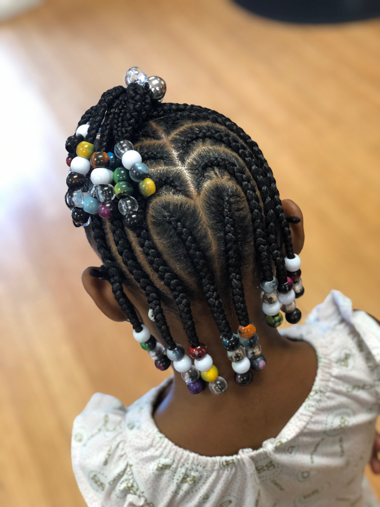 Half Up/Down Braids