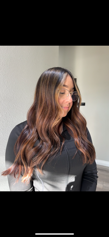 Partial Foil Balayage/Highlight