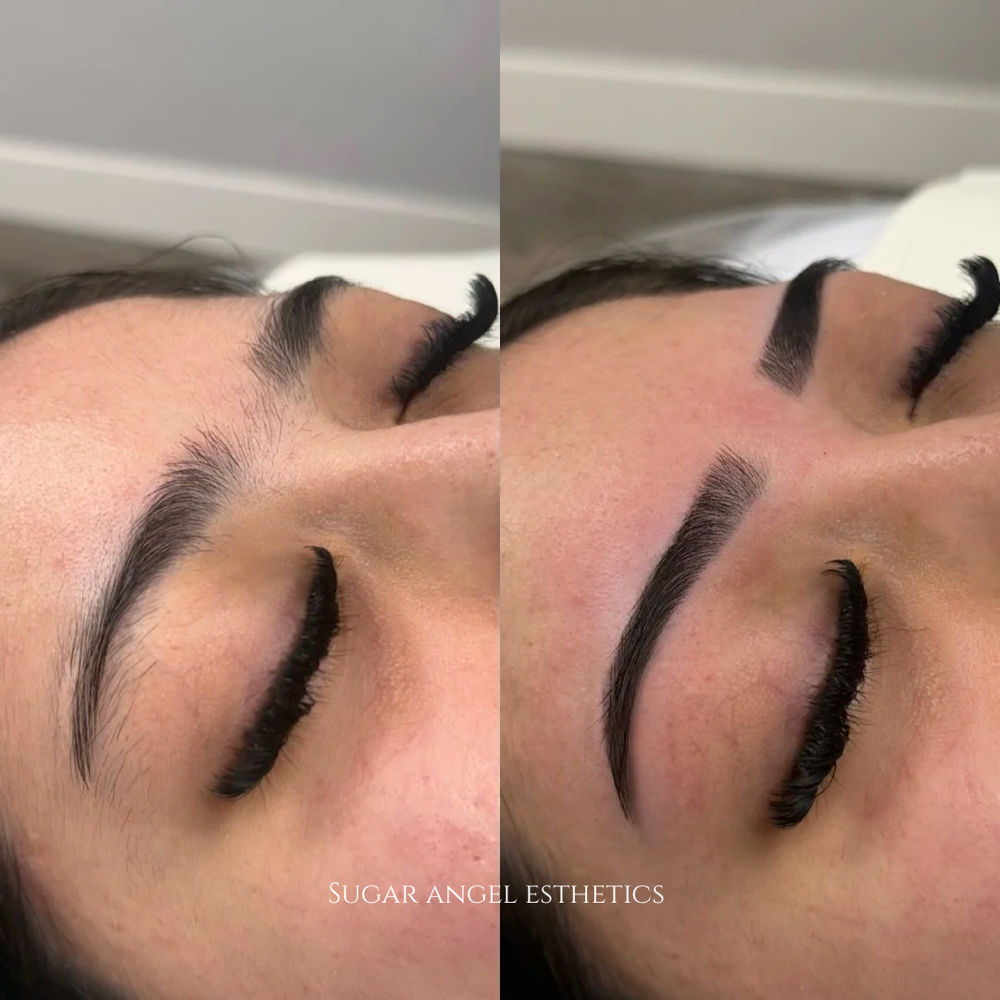 Brow Tint + Wax at SugarAngelEsthetics in Caldwell, ID