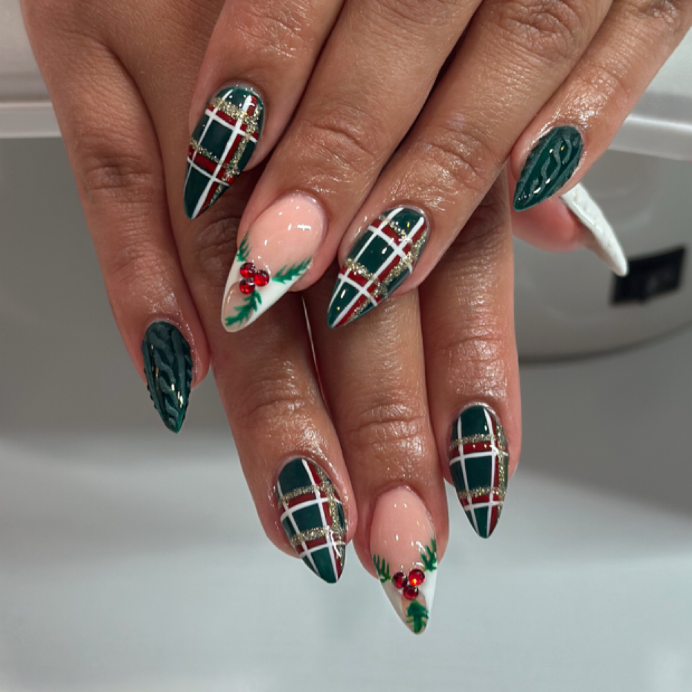 Acrylic Freestyle at Kela's Nail Studio in Tulare, CA