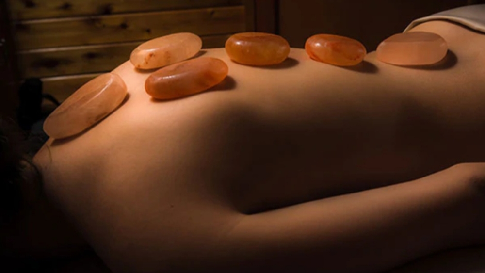 Couples Himalayan Salt Stone 80 Min