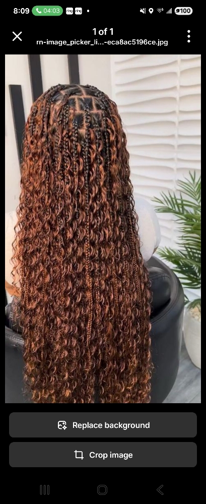 BOHO KNOTLESS BOX BRAID MEDIUM