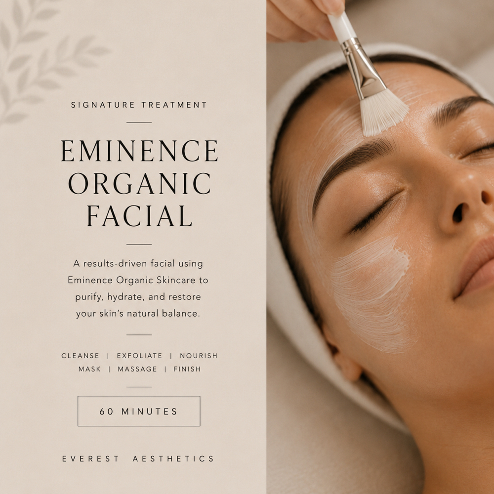 Organic Eminence Facial at Everest Aesthetics in Fort Lauderdale, FL