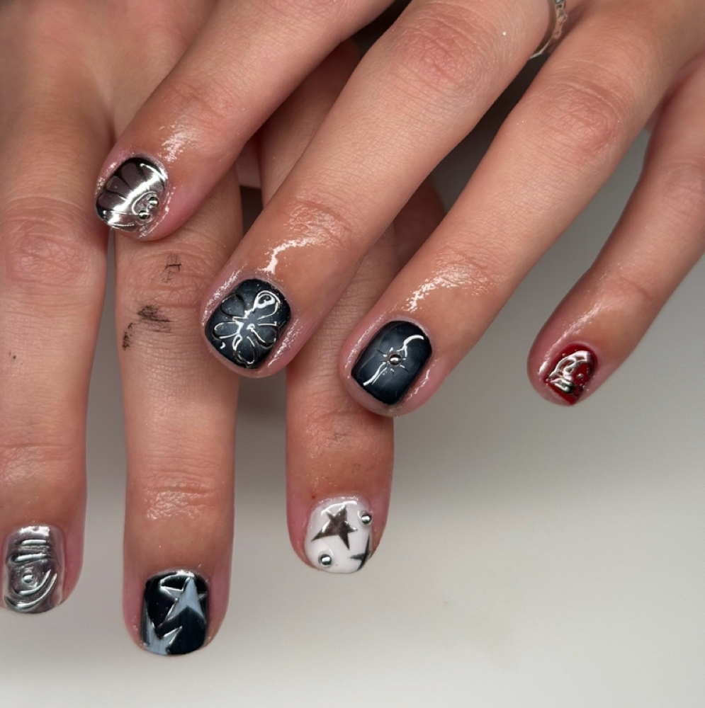 Gel Polish Design at Blessed Beauty🤍✝️ in Lubbock, TX