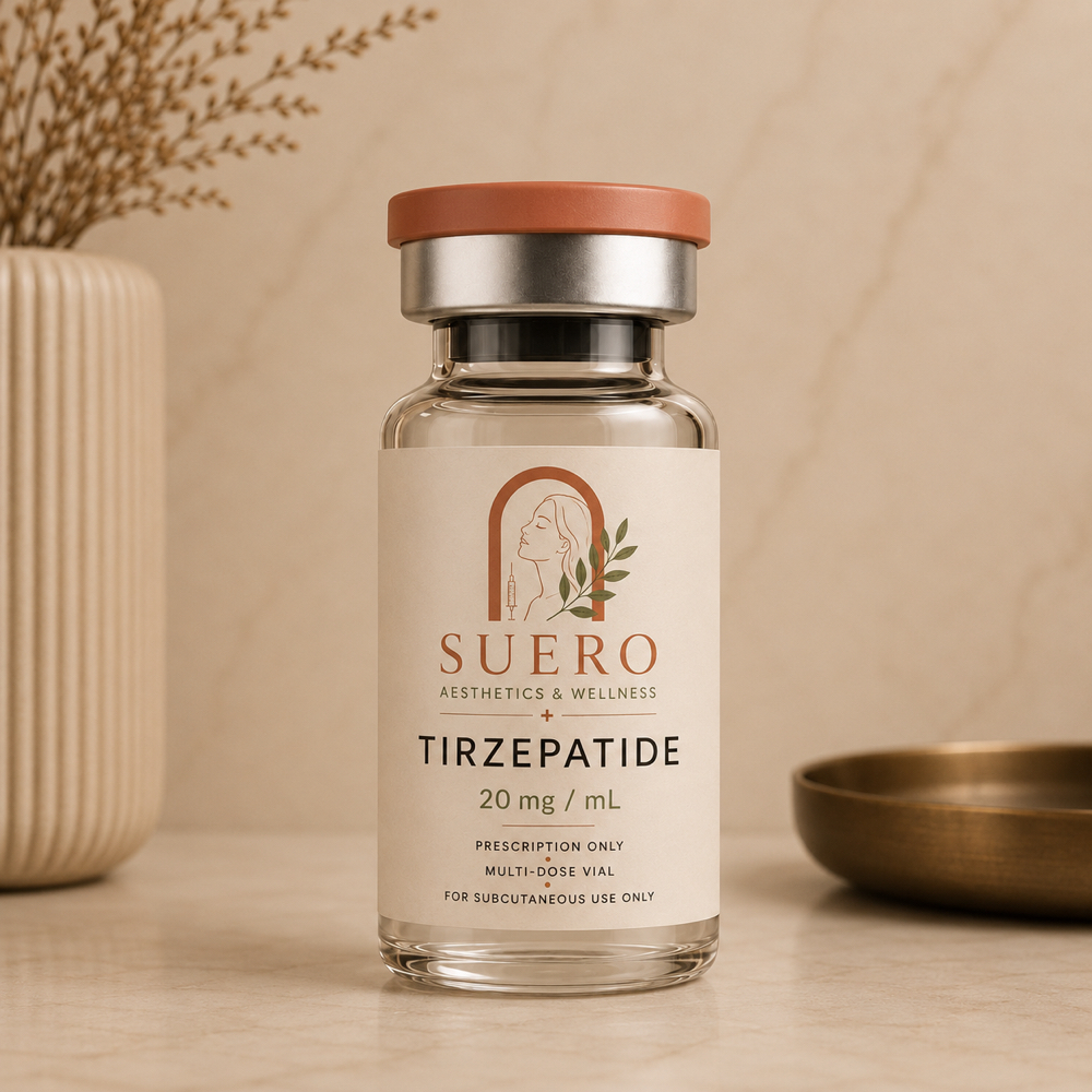 Tirzepatide at Suero aesthetics & wellness in El Paso, TX