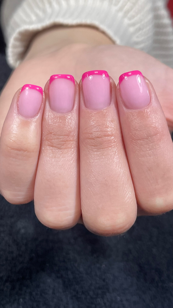 NEW CLIENT BIAB w/ Russian manicure