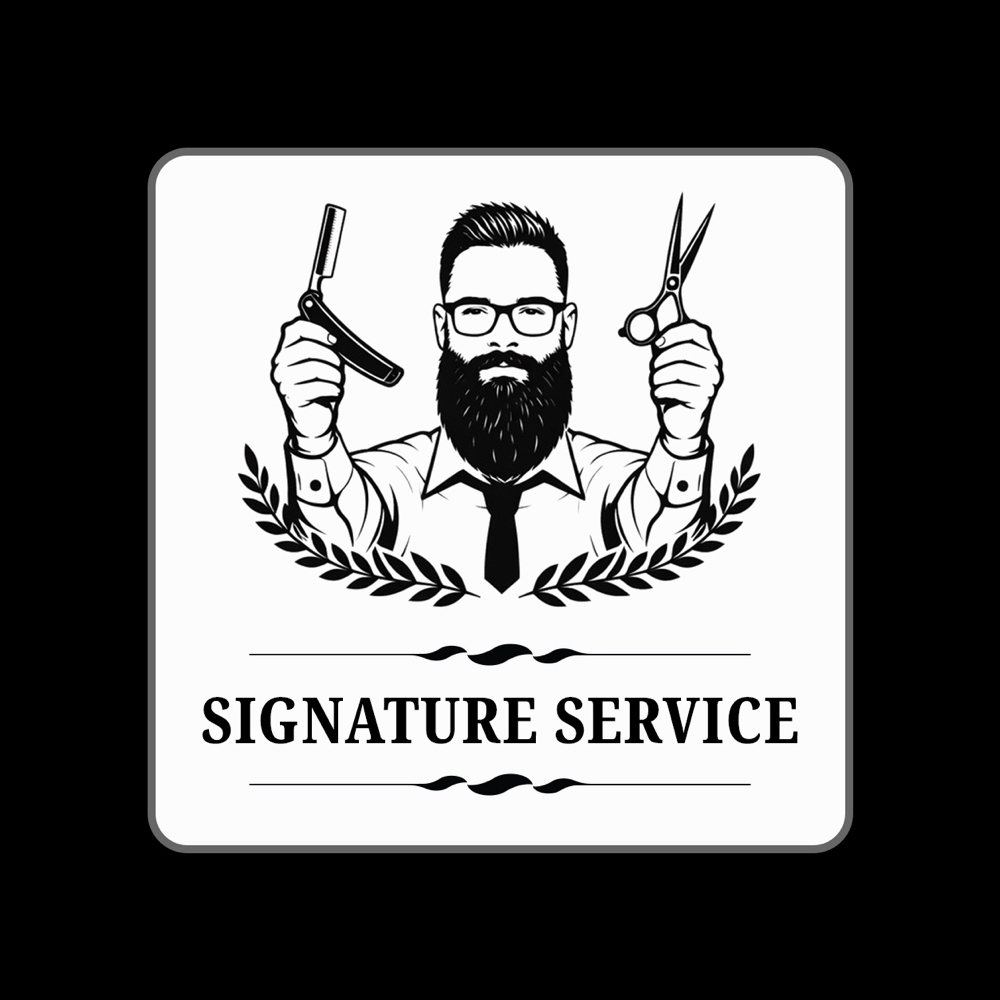 Signature Service at Beard & Barber by Josh Max in Millcreek, UT