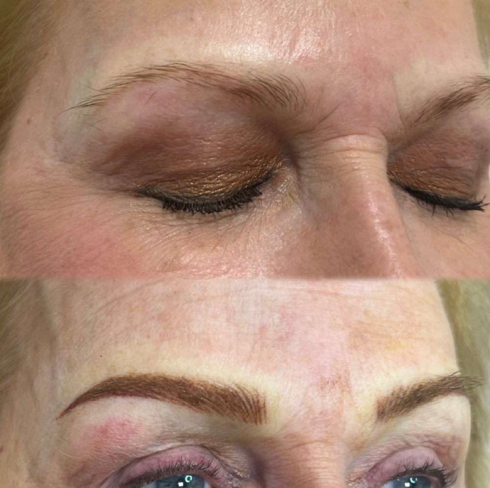 Combo Brows (nano&shading) at Nina Beauty&Brows Studio in North Hollywood, CA