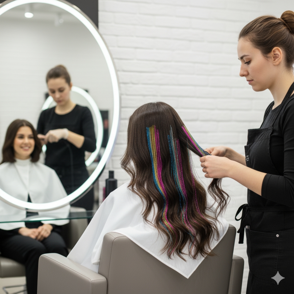 Tinsel at Fly Girl Salon in Bristol, PA