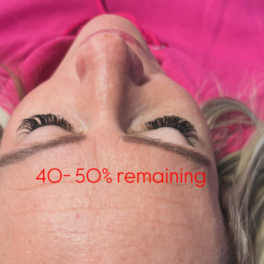3 week Fill at BarelyBlinkedco in Norristown, PA