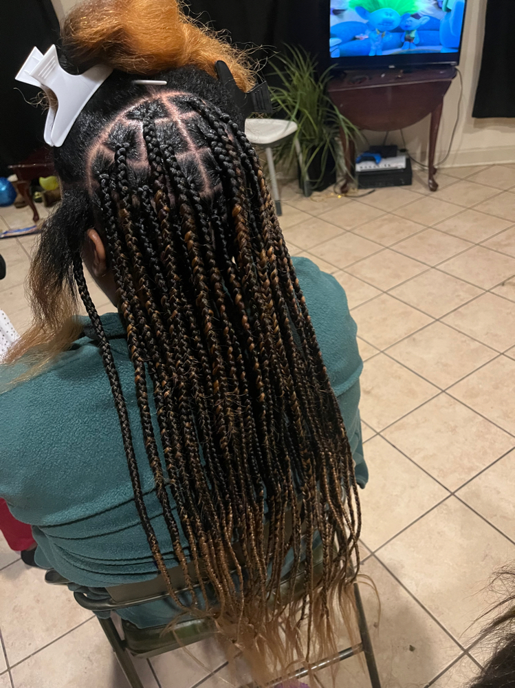 Braid Retouch 2 Rows