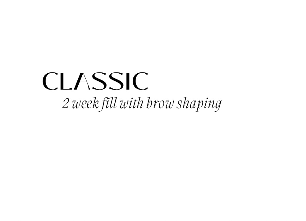 CLASSIC FILL & BROW SHAPING BUNDLE