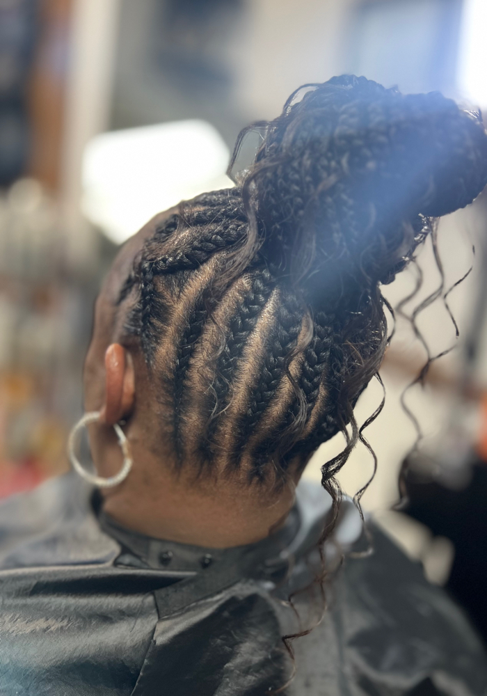Small-Boho Braided Ponytail