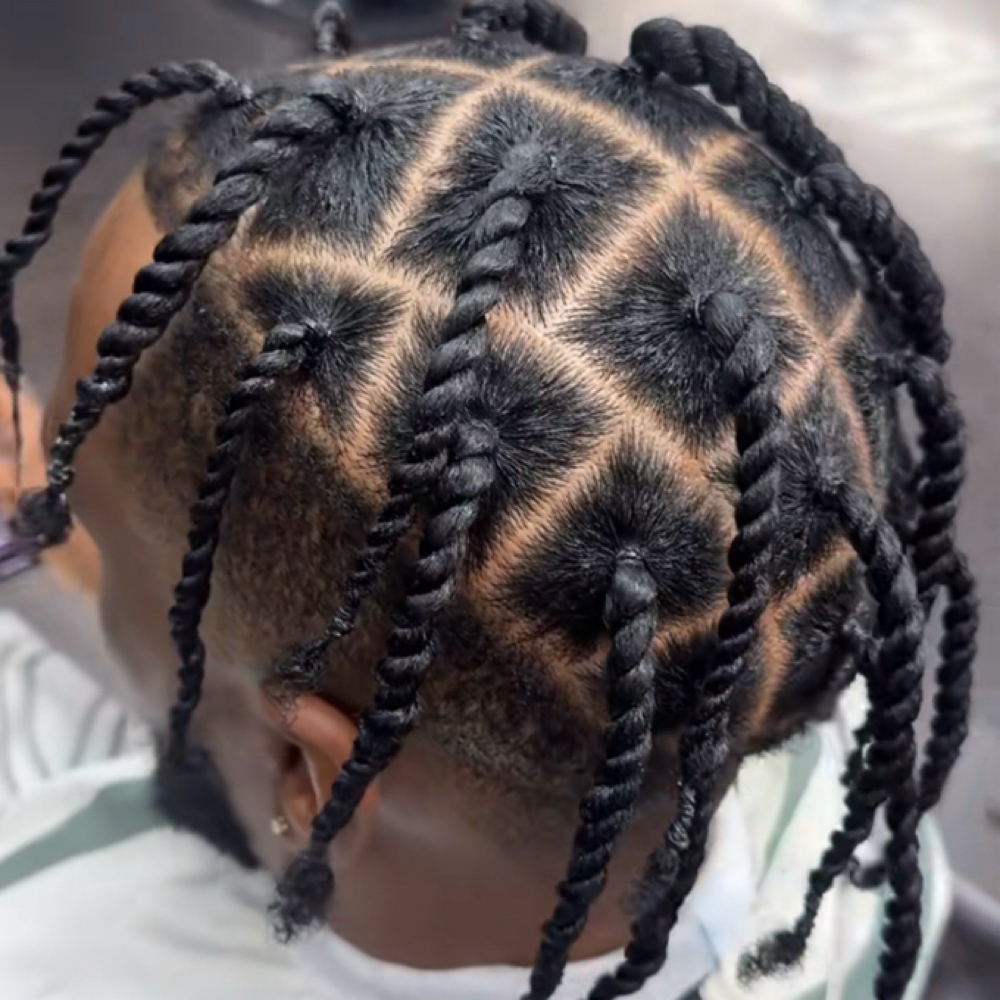 Twists Large at Chela Cuts in Raleigh, NC