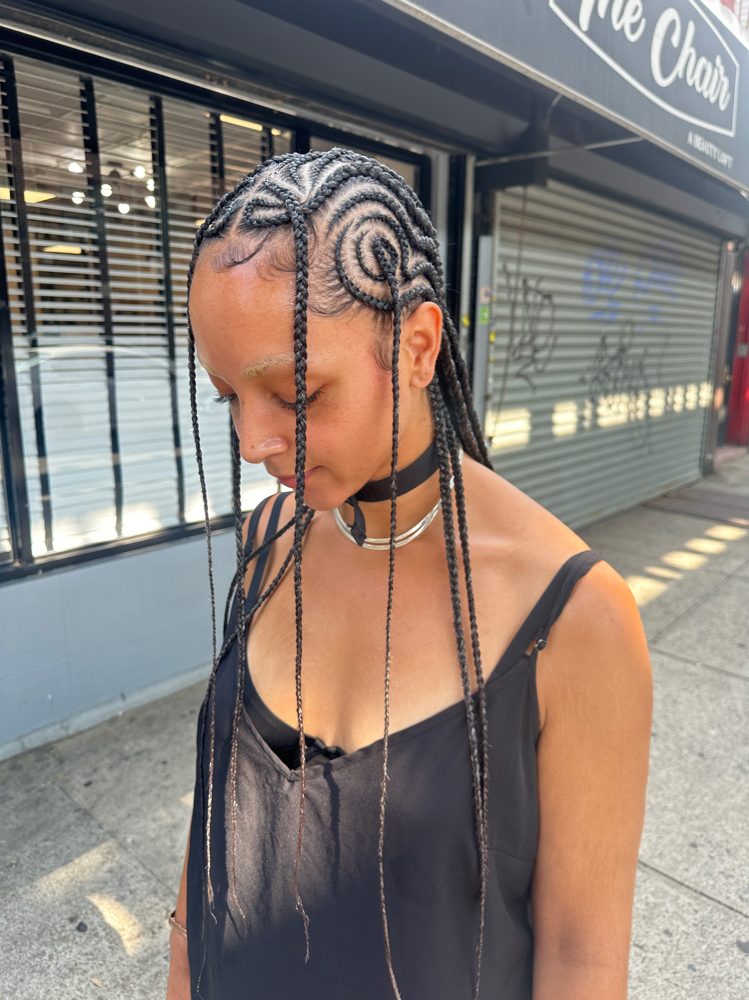 Medium Freestyle Straight Backs