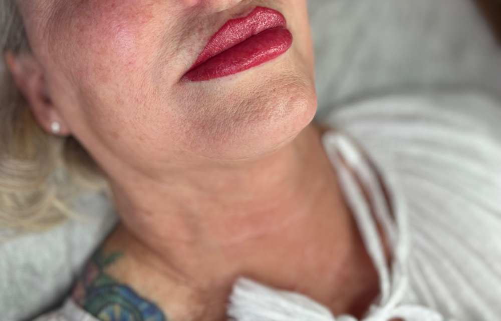Permanent Lip Blushing