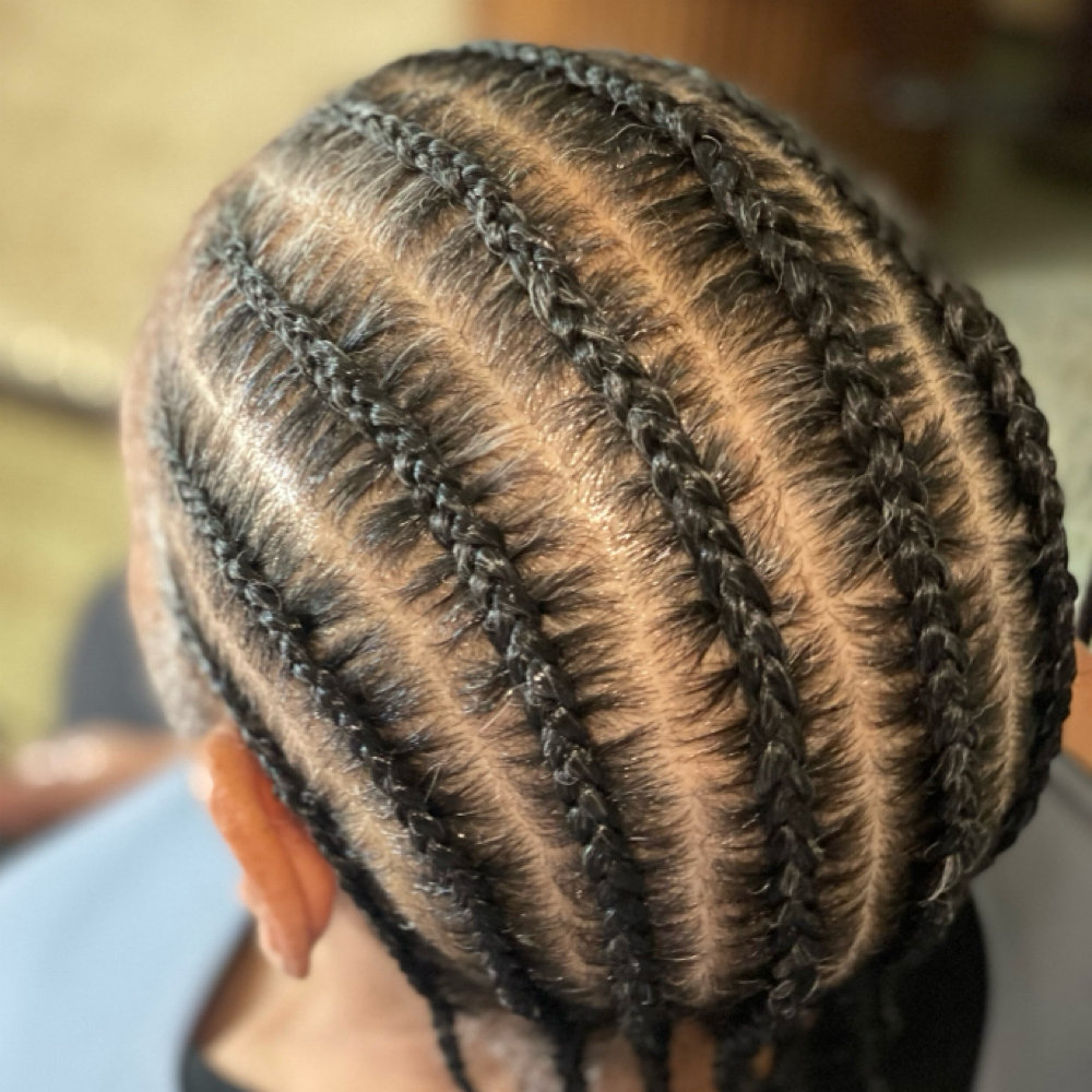8 Braids at Vaehdoeshair in Reading, PA