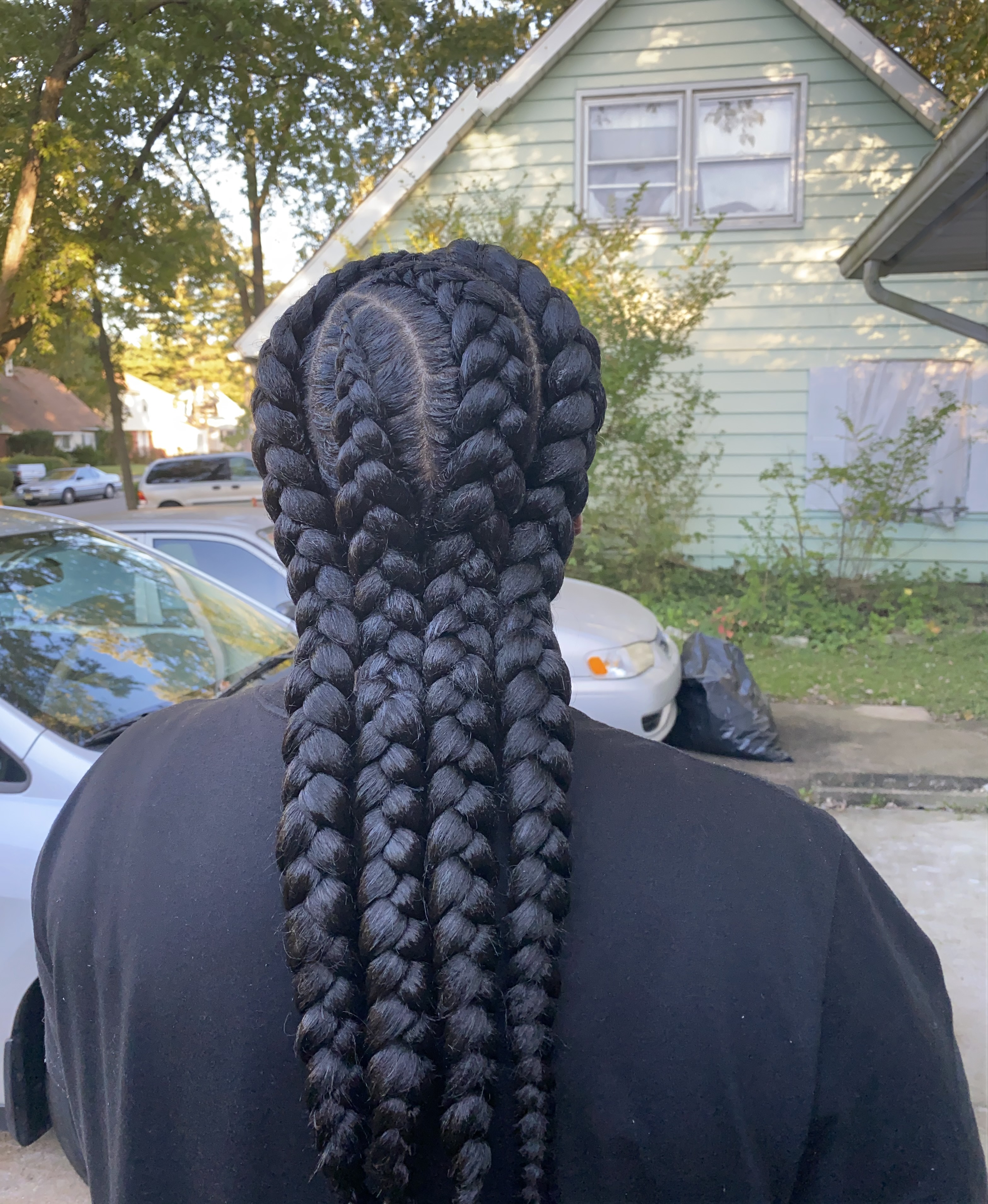 Large Cornrows