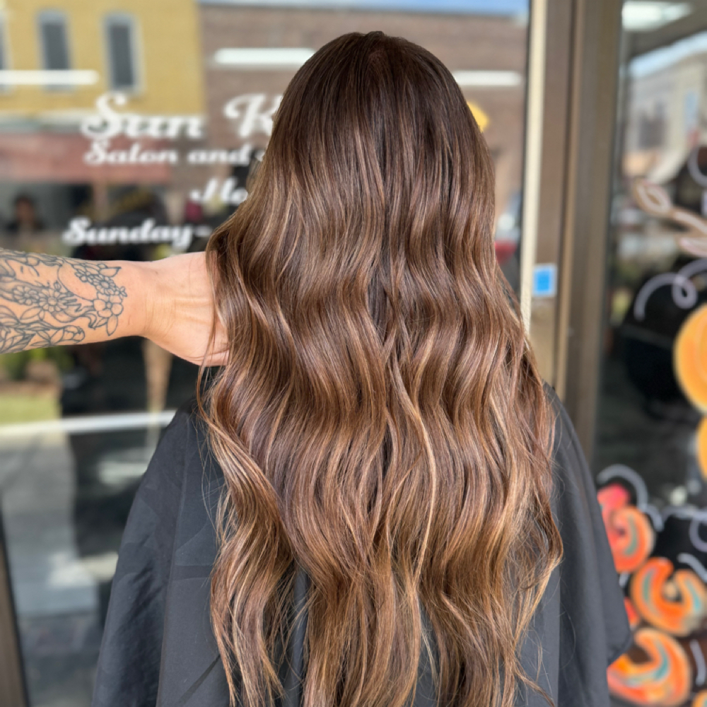 2 color Partial Highlight at Kenzie Painter in Boaz, AL
