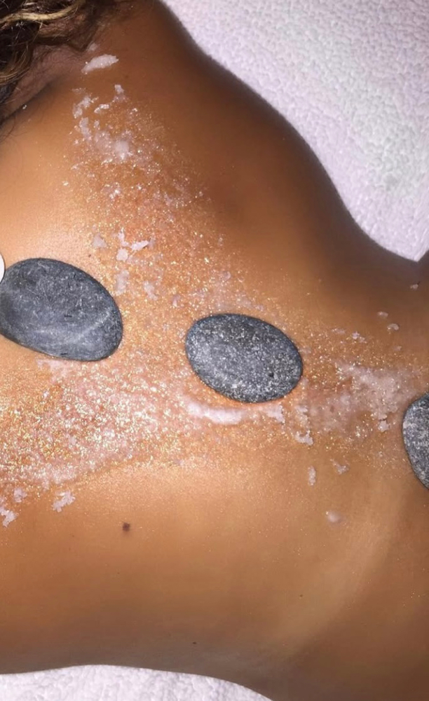 Hot Stone Back Facial