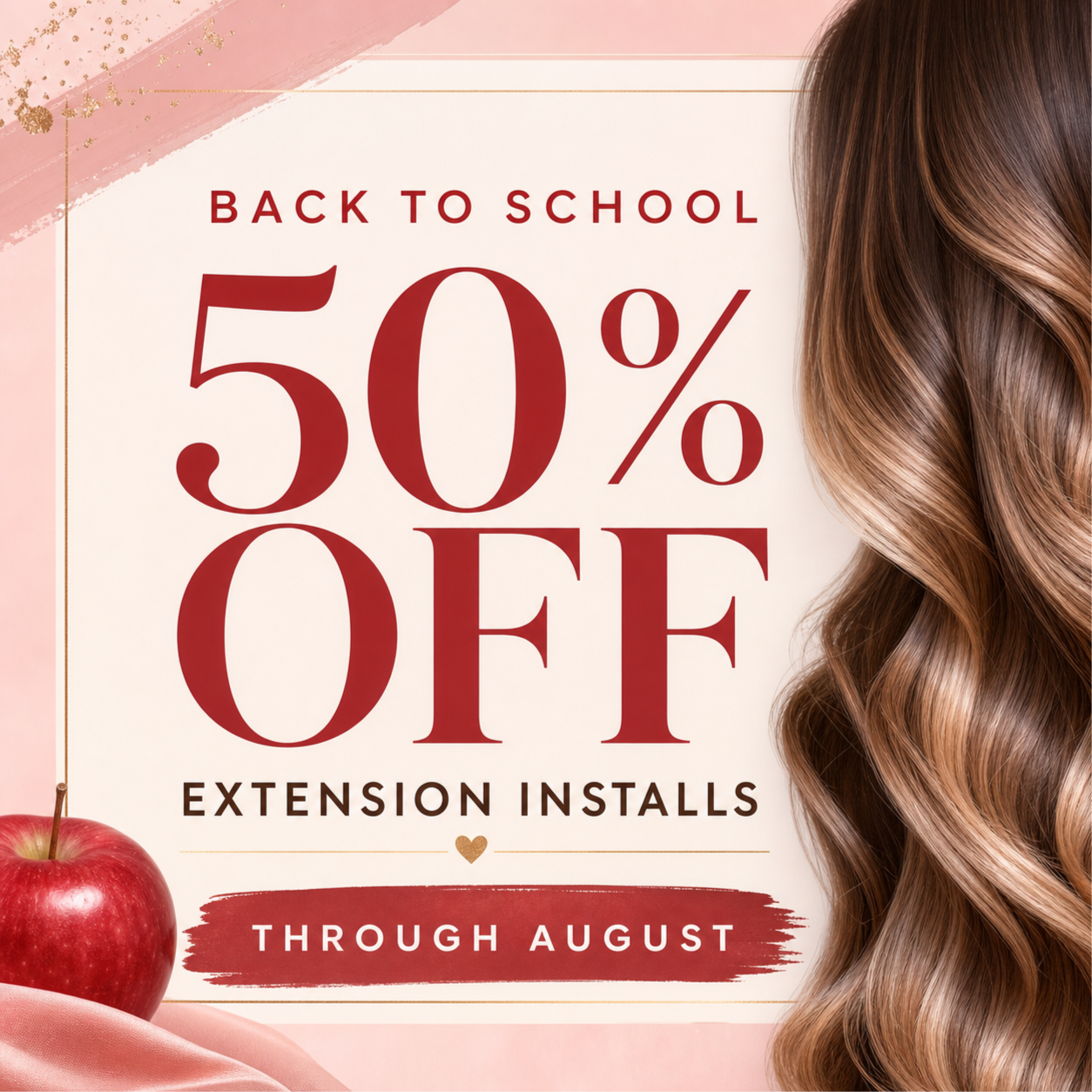Back-to-School 50% Off XO Installs at Emily Campbell in Minford, OH