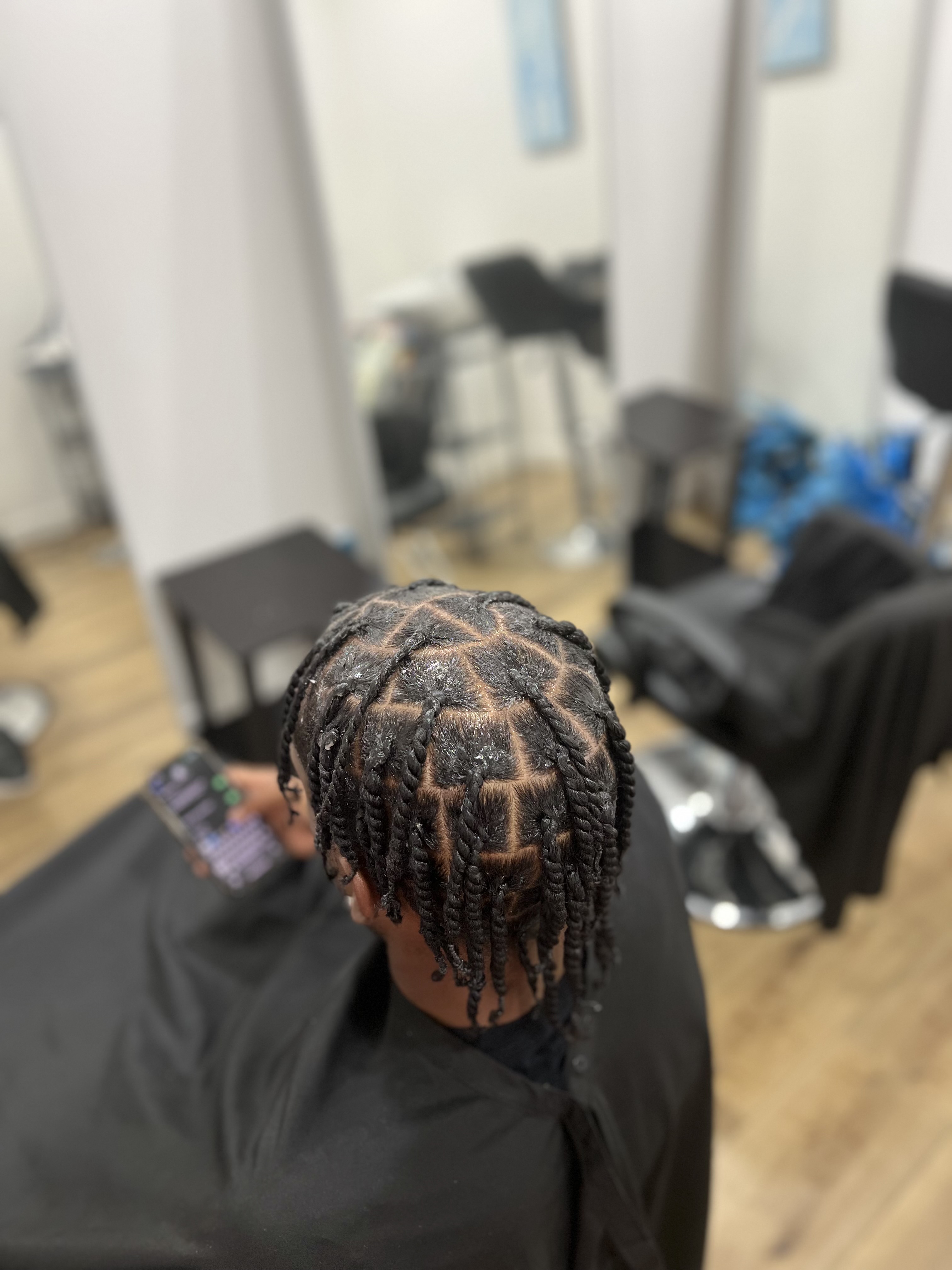 Men Twist or BoxBraids at Michou  HairBraiding in Anaheim, CA