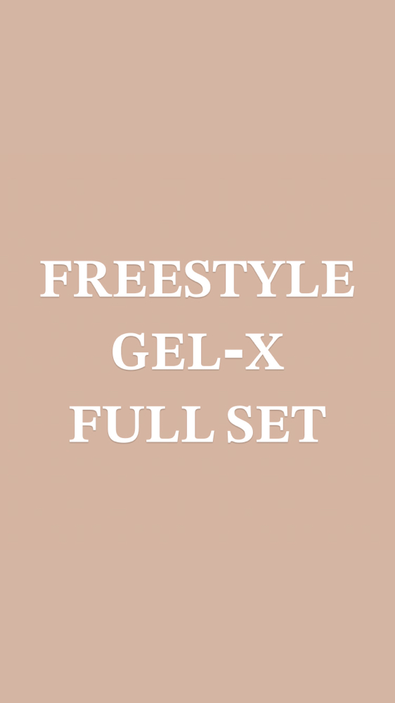 Freestyle Gel-X Full Set