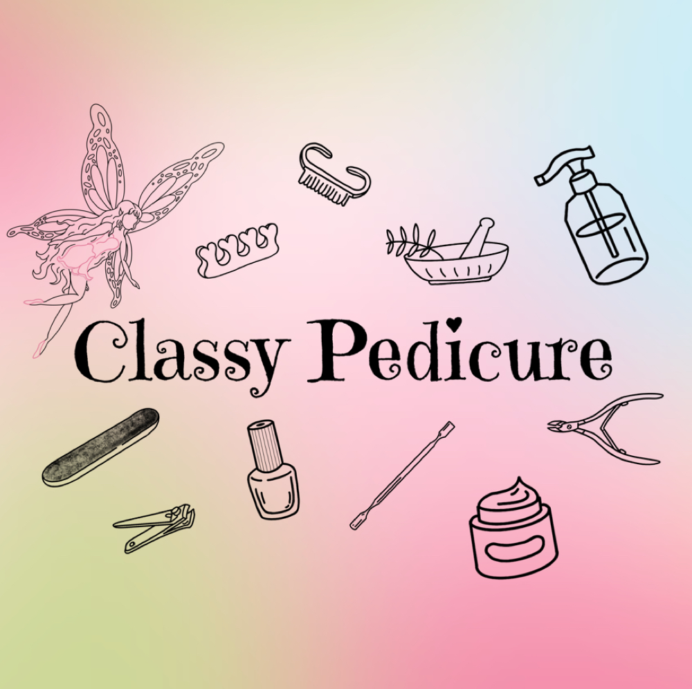 Classy Pedi at Audistry Nails & Hair in Inverness, FL