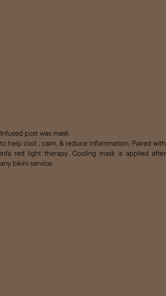 Cooling Mask (Add On)