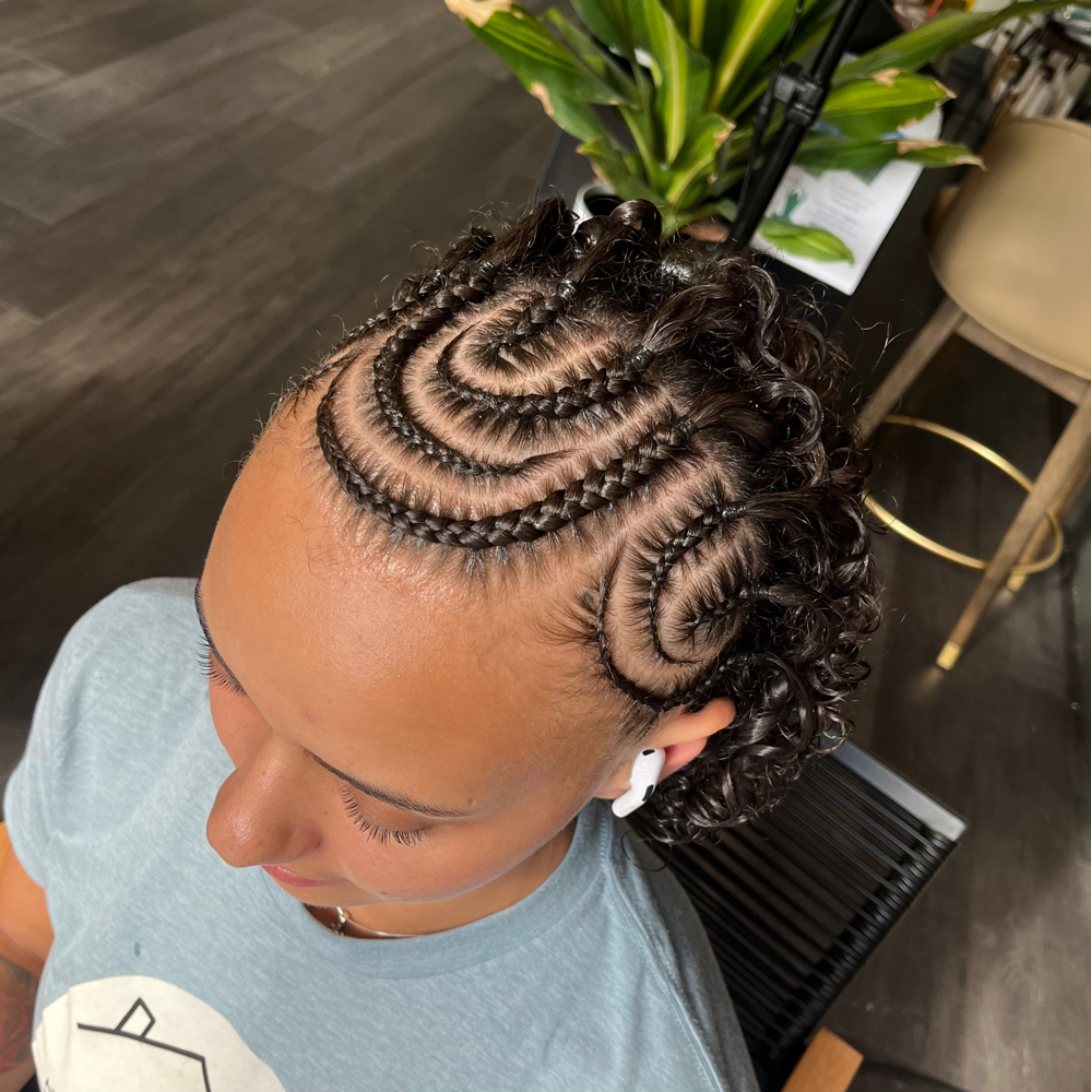 Moderate Natural Fulani Style at Locked In in Elmira, NY